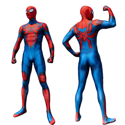 spider man suit peter parker jumpsuits cosplay costume kids adult halloween bodysuit