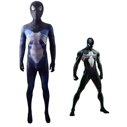 venom spider man symbiote suit jumpsuits costume kids adult halloween bodysuit 1