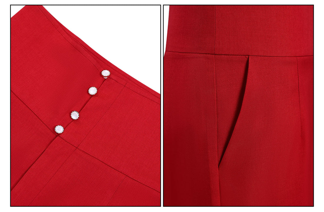 Wednesday 2 Addams Isaac Male Red Night Dress Cosplay Costumes