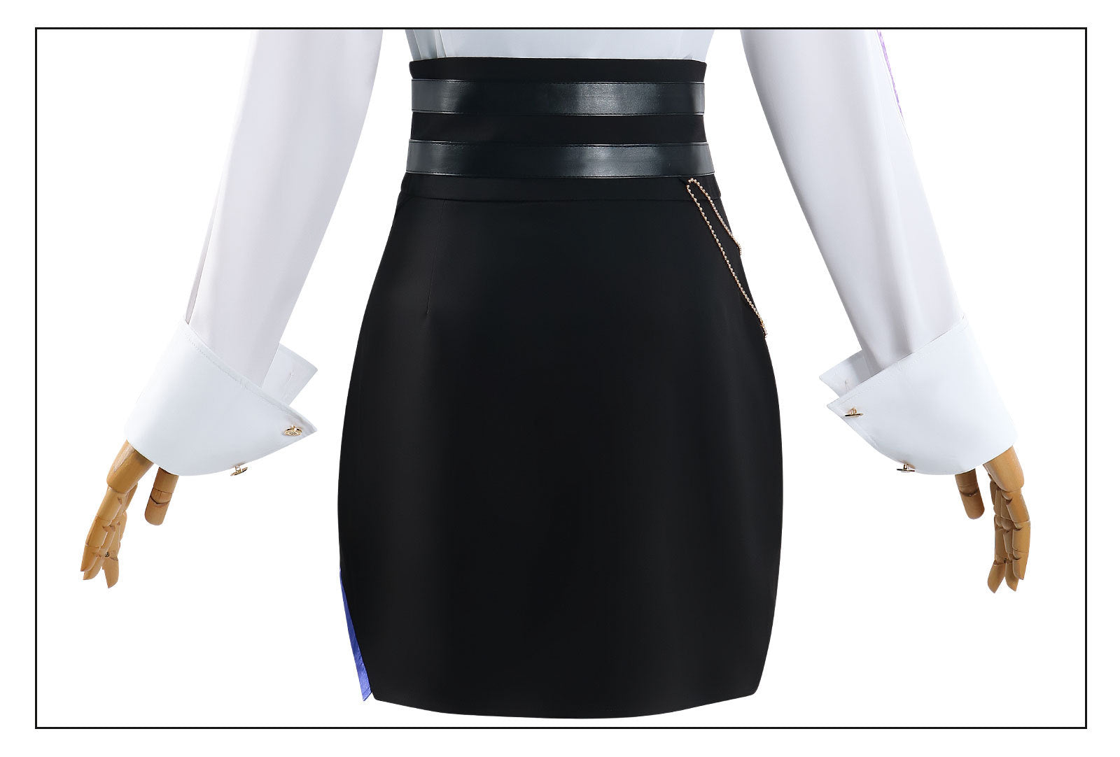 Game Genshin Impact Clorinde X Luckin Coffee Cosplay Costumes