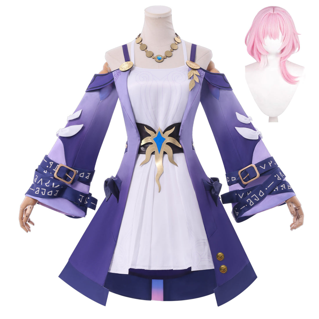 Game Honkai: Star Rail Cyrene Dress Fullset Cosplay Costumes