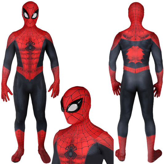 comic spider man classics jumpsuits cosplay costume kids adult halloween bodysuit