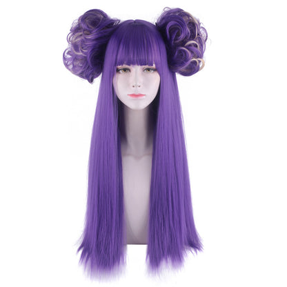 FGO Fate/Grand Order Nitocris Kimono Version Purple Cosplay Wigs - coscrew