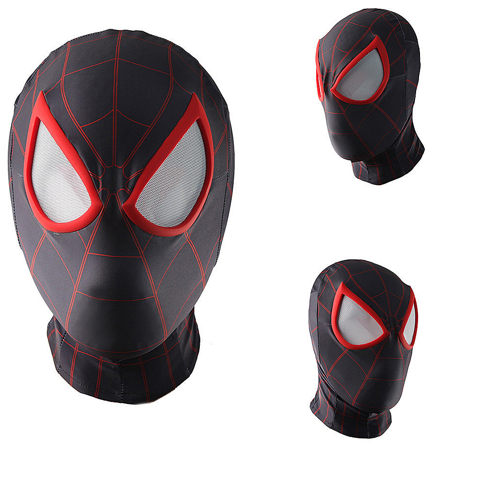 Miles Morales Homecoming Spider-man Jumpsuits Kids Adult Halloween Bodysuit - coscrew