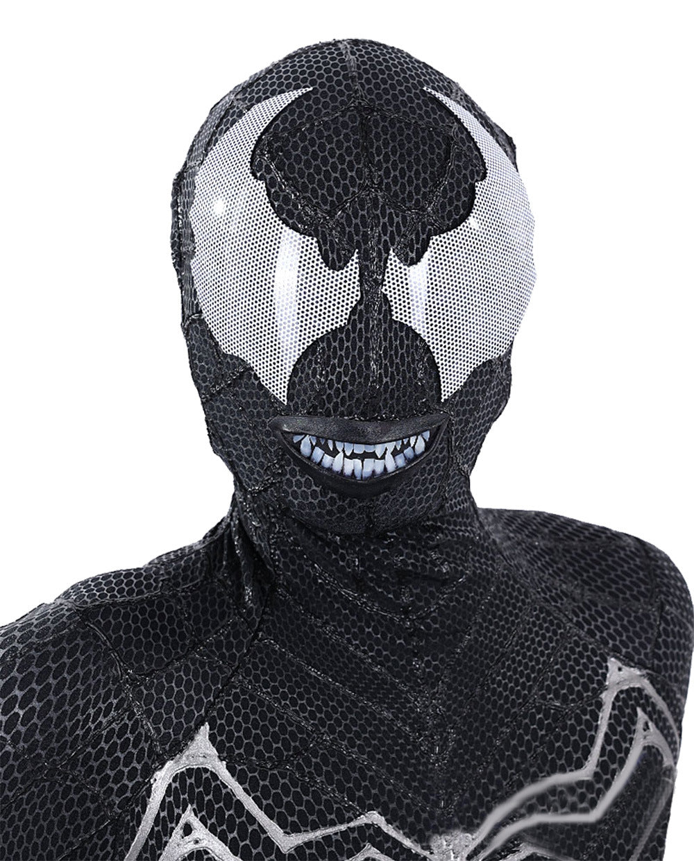 black venom spider man new jumpsuits cosplay costume kids adult halloween bodysuit