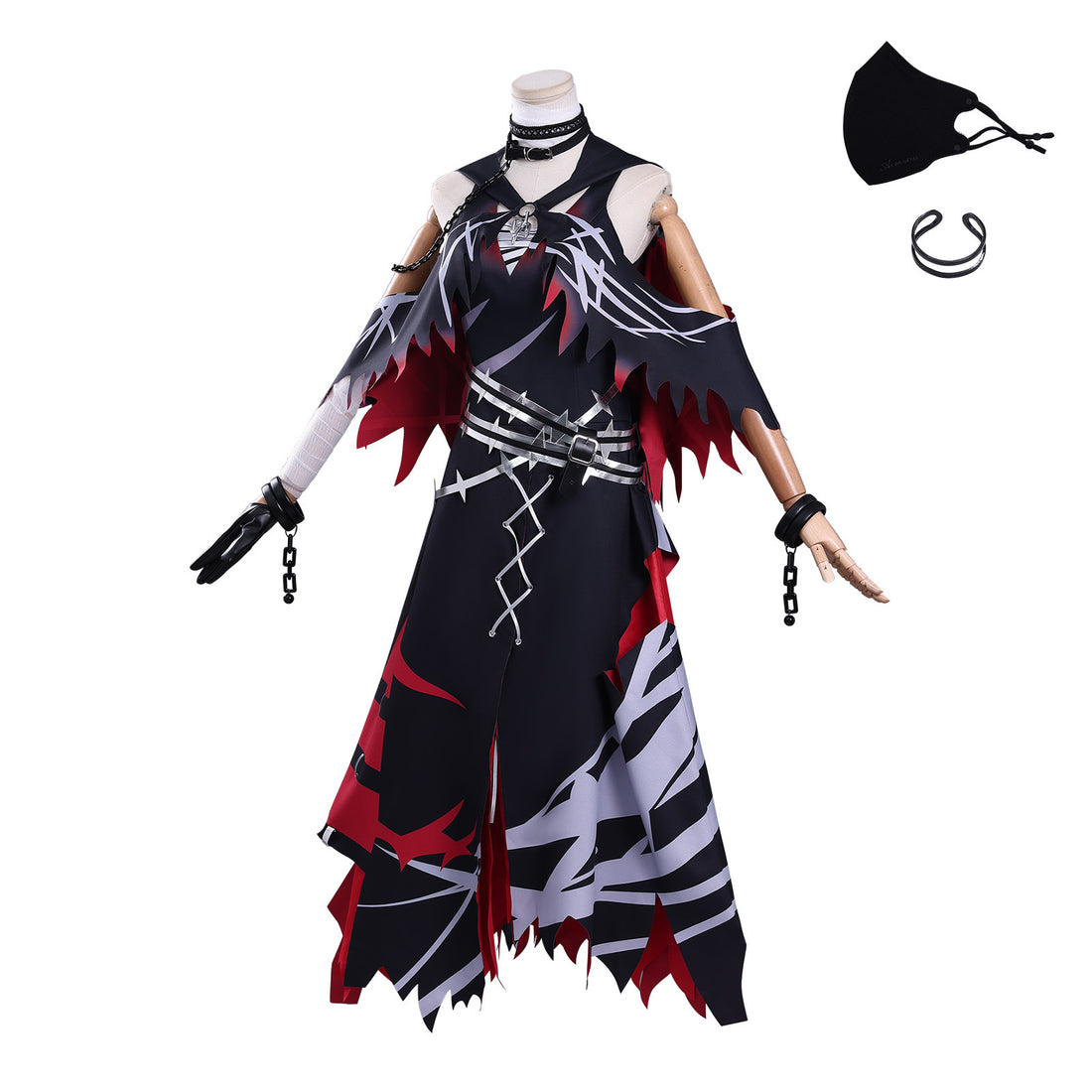 Magical Girl Witch Trials Shitou Arisa Dress Cosplay Costumes