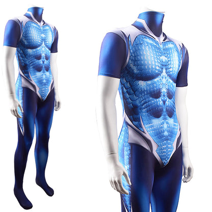 aqualad teen titans garth sea storm jumpsuits costume kids adult halloween bodysuit
