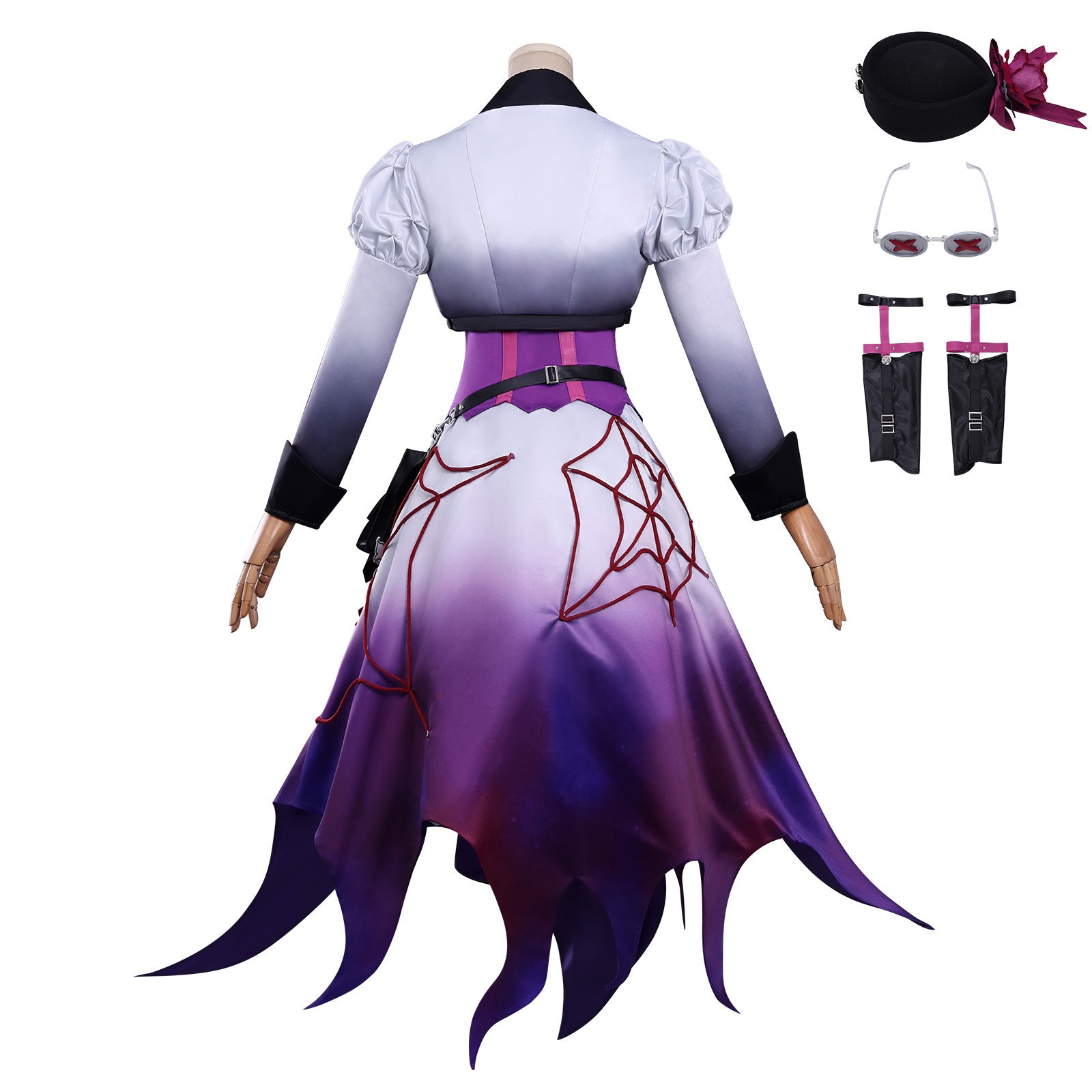 Game Identity V Silver Antimony Doctor Emily Dyer Cosplay Costumes