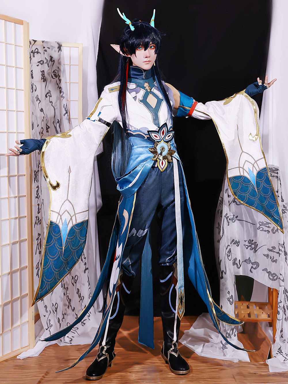 Honkai: Star Rail Dan Heng Imbibitor Lunae Full Set Cosplay Costume