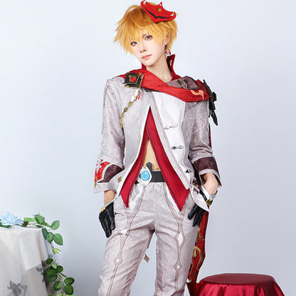 Genshin Impact Tartaglia Full Set Adult Cosplay Costume