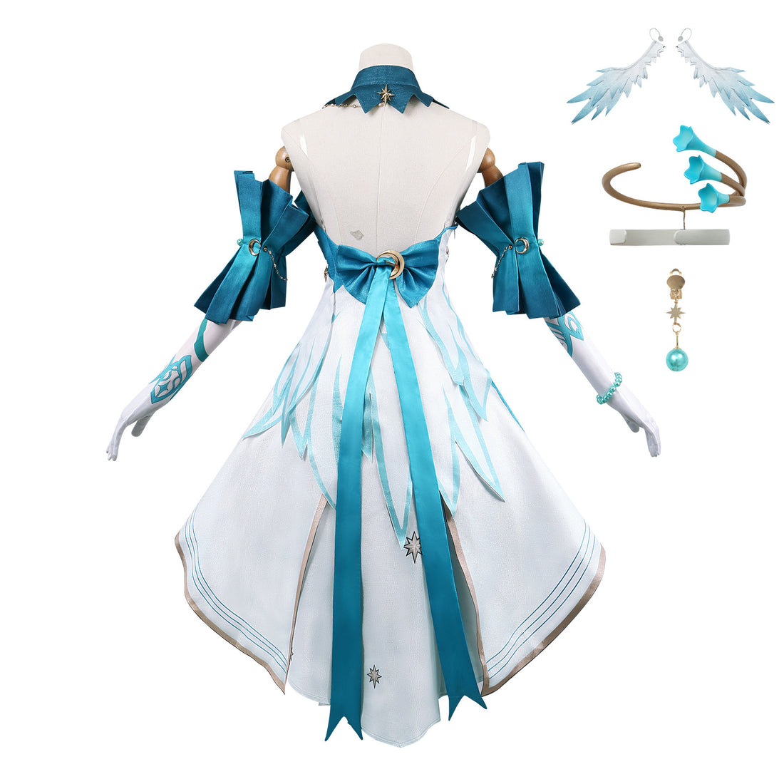 Game Honkai: Star Rail Golden Robin Aventurine Cosplay Costumes