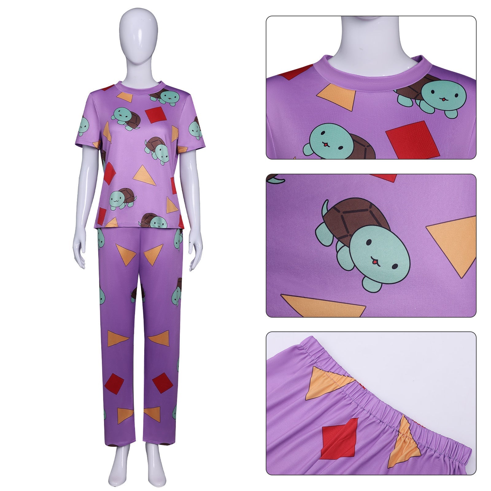KPop Demon Hunters Zoey Loungewear Pajamas Fullset Cosplay Costumes