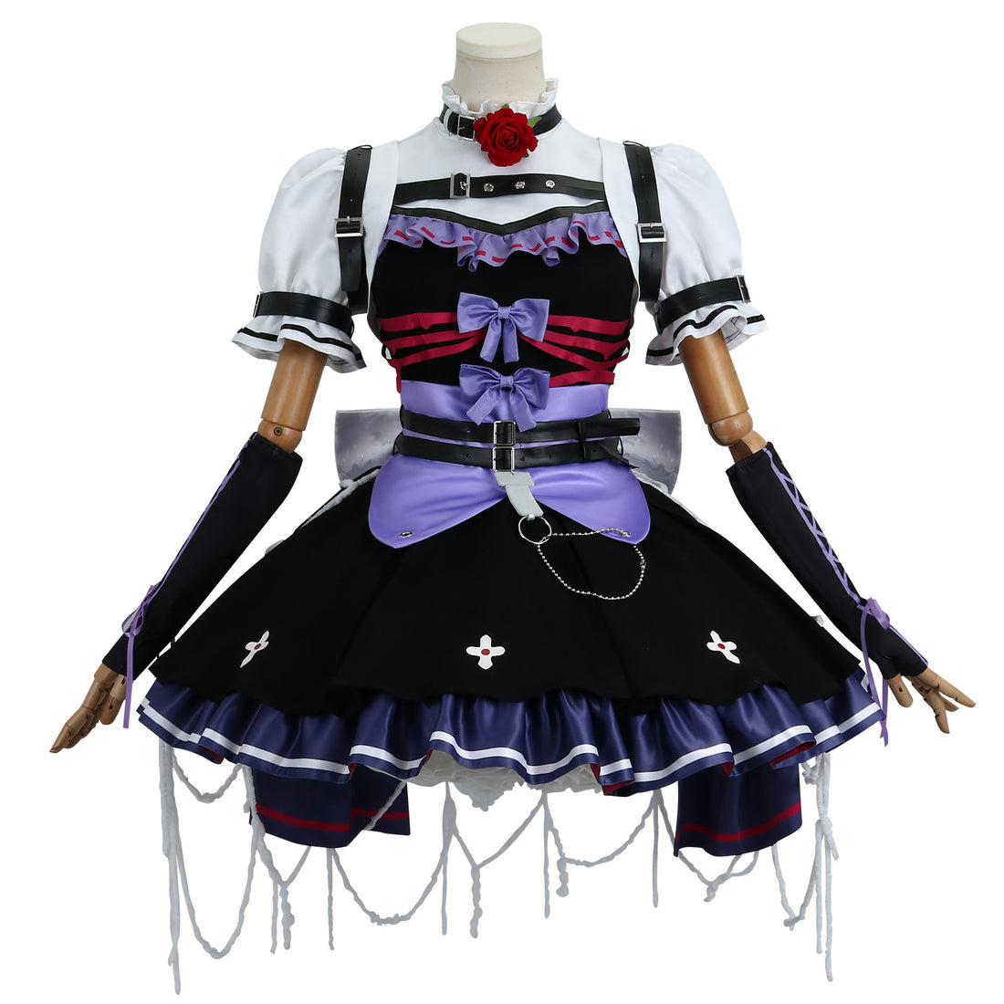 Identity V Gardener Emma Woods Halloween Purple Cosplay Costumes