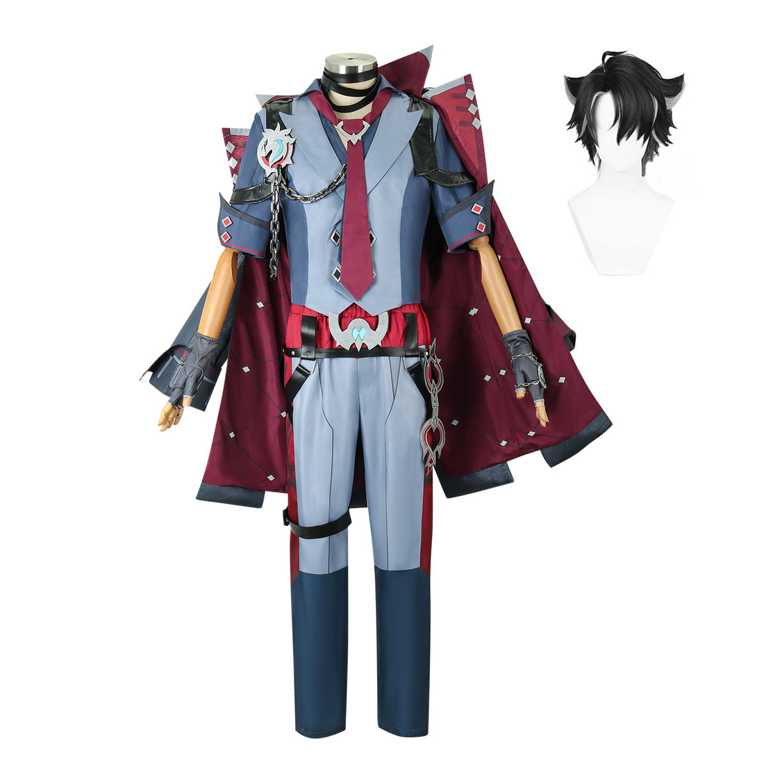 Genshin Impact Fontaine Judge Wriothesley Fullset Cosplay Costumes