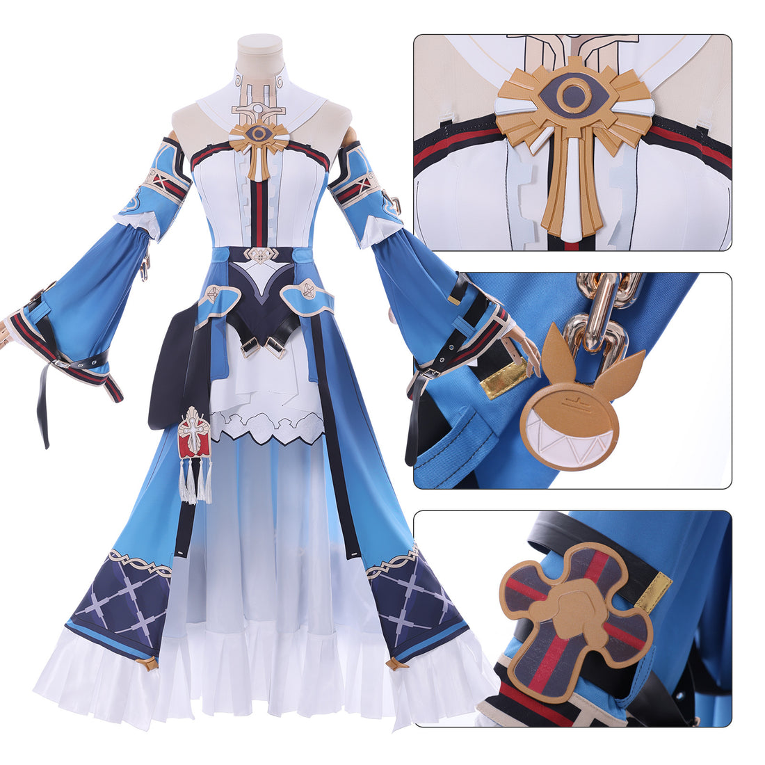 Game Honkai Impact 3 Collaborator Theresa Apocalypse Cosplay Costumes