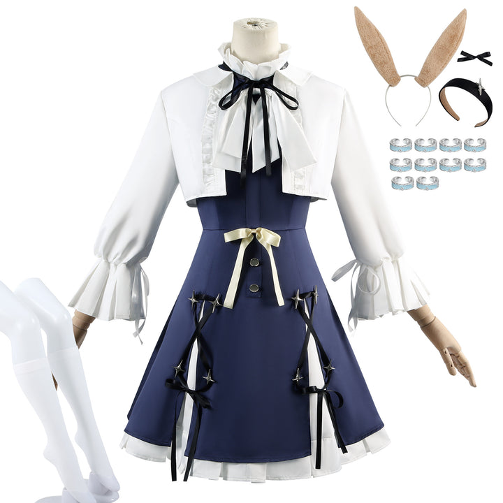 Game Arknights Amiya Movie Suit Book of Gold Cosplay Costumes