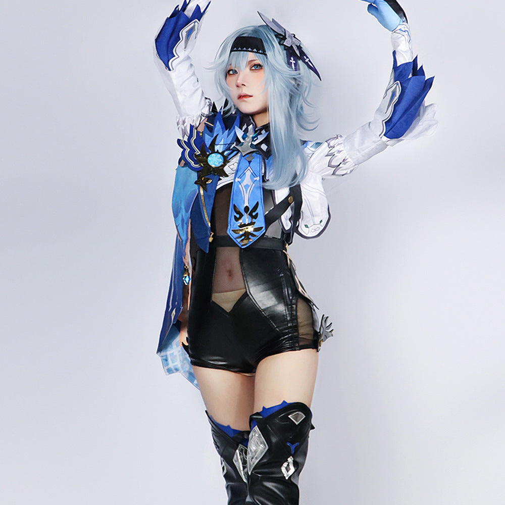 Genshin Impact Eula Lawrence Full Set Cosplay Costume