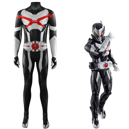 Kamen Rider Ark Zero Zero-One Jumpsuits Costume Kids Adult Halloween Bodysuit - coscrew