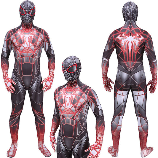 spider man ps5 programmable matter suit jumpsuits kids adult halloween bodysuit