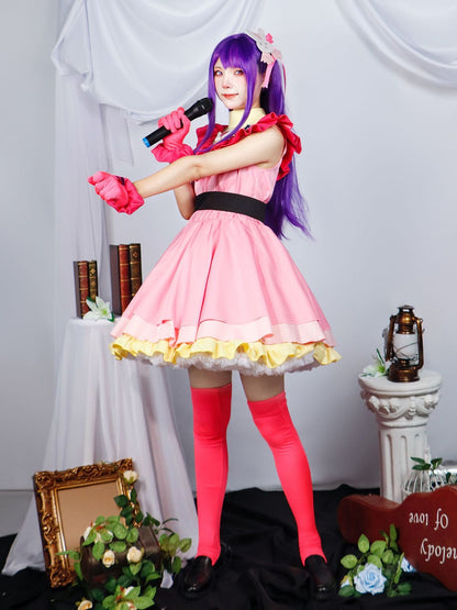 Oshi no Ko Hoshino Ai Adult Full Set Cosplay Costume