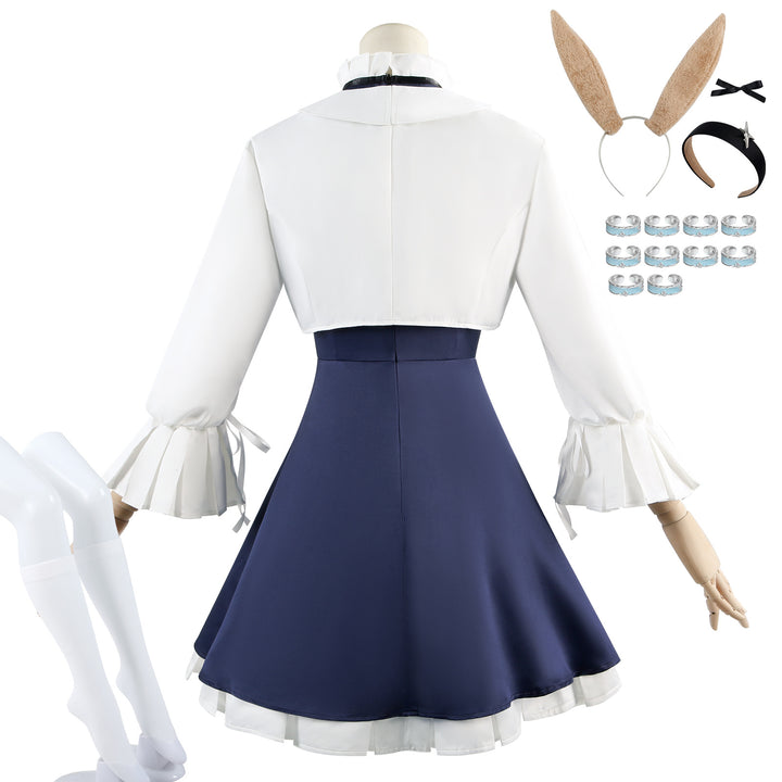 Game Arknights Amiya Movie Suit Book of Gold Cosplay Costumes