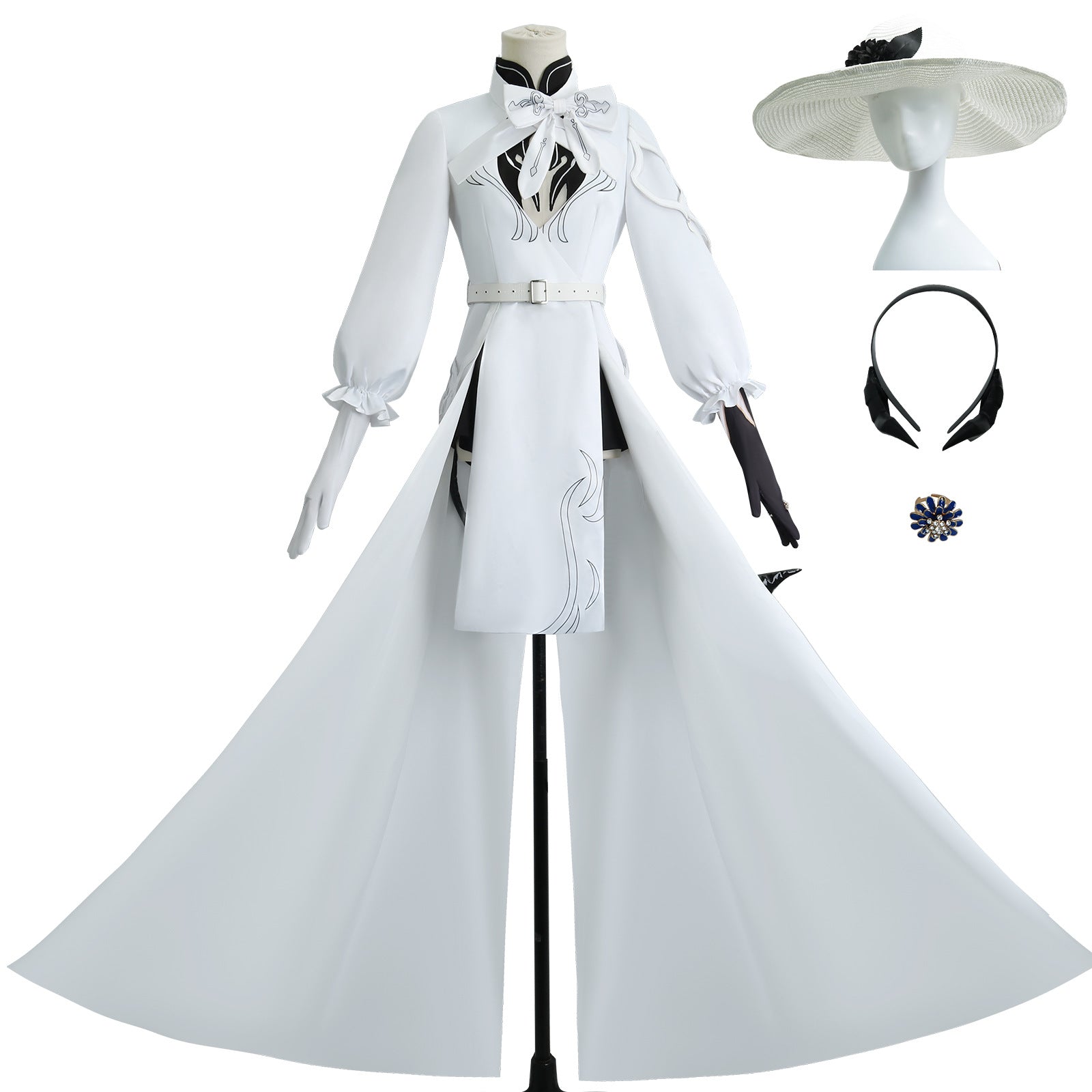 Game Honkai: Star Rail Constance Fullset with Hat Cosplay Costumes