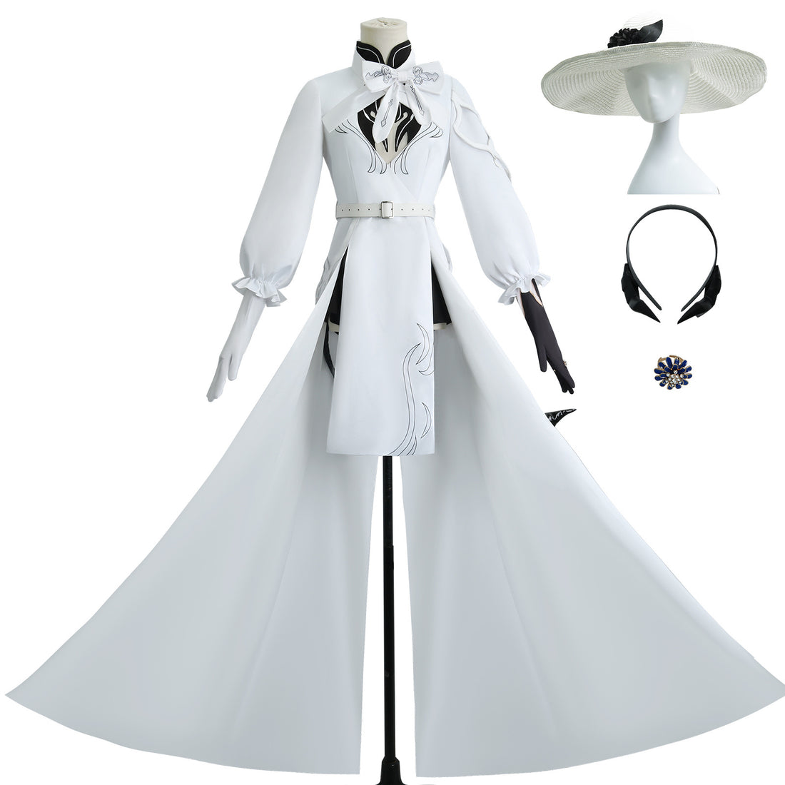 Game Honkai: Star Rail Constance Fullset with Hat Cosplay Costumes