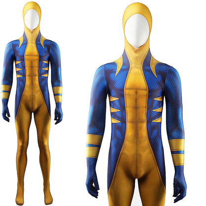 X-Men Sideshow Wolverine Jumpsuits Cosplay Costume Kids Adult Halloween Bodysuit - coscrew