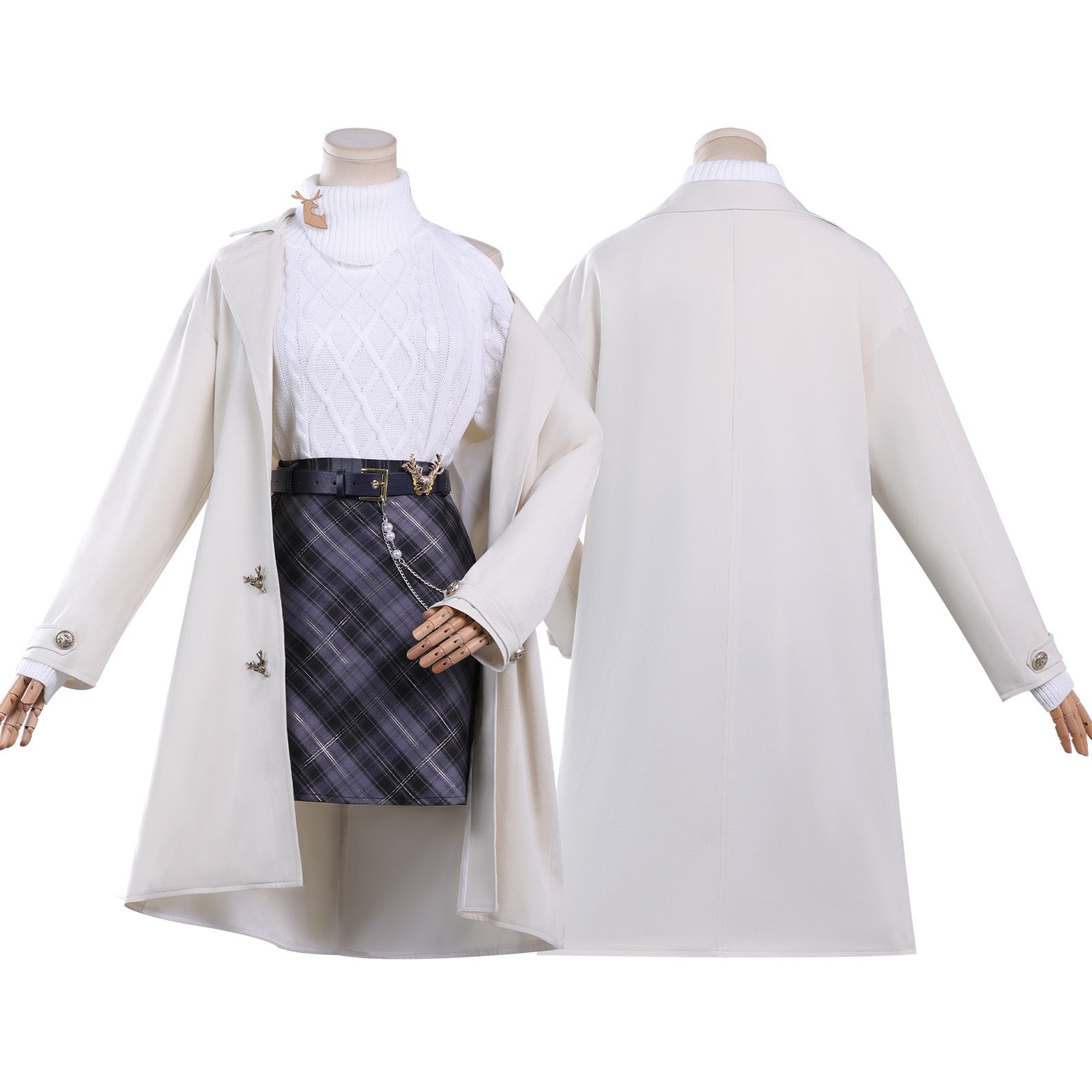 Honkai: Star Rail Castorice Phainon Khaslana X Luckin Cosplay Costumes