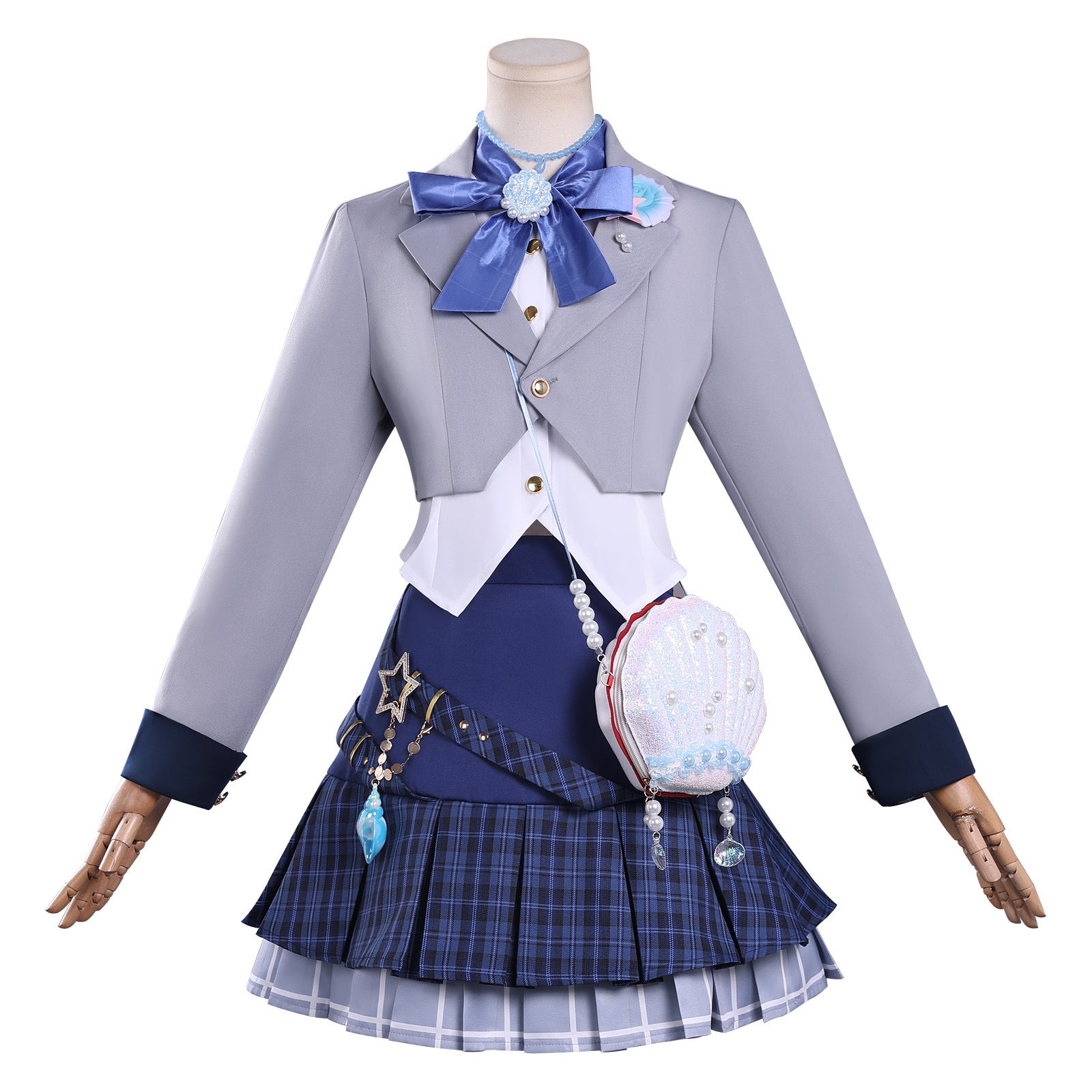 Game Honor of Kings STARY Dolia Xi Shi JK Uniform Cosplay Costumes
