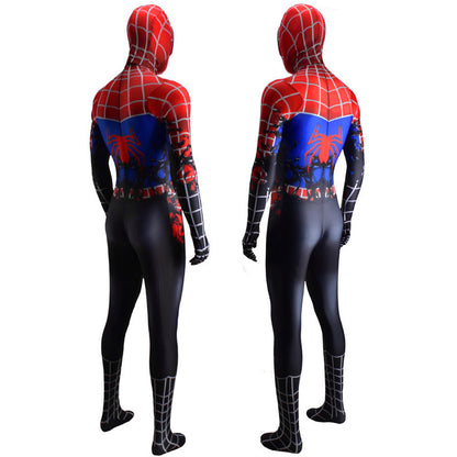 venom raimi spider man symbiote jumpsuits cosplay costume kids adult halloween bodysuit