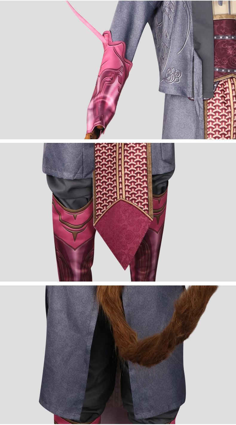 Game Black Myth Wukong Hate Fire Wukong Full Set Cosplay Costumes