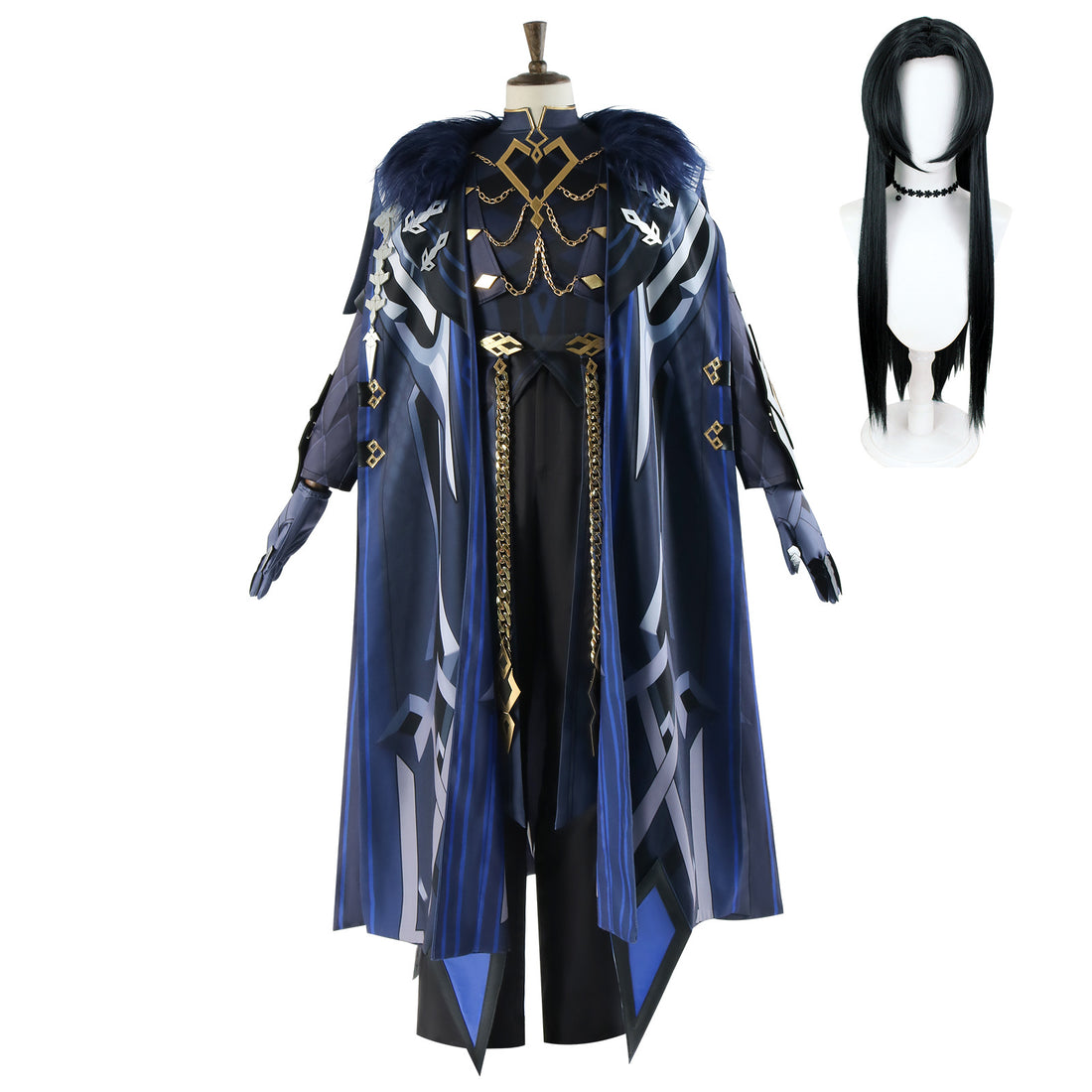 Game Genshin Impact Fatui The Captain Capitano Cosplay Costumes