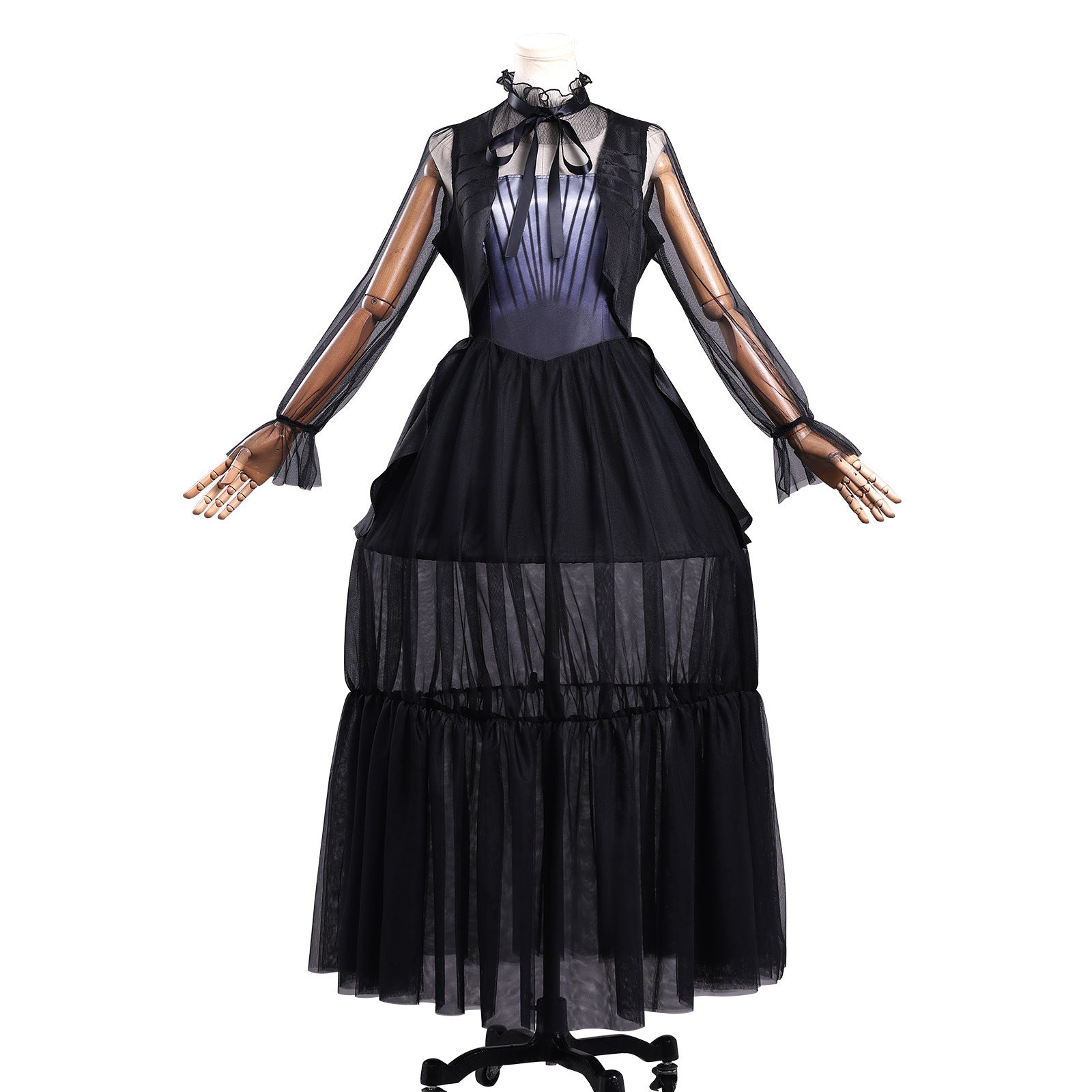 Wednesday Addams Season 2 Adult Kids Prom Dress Cosplay Costumes
