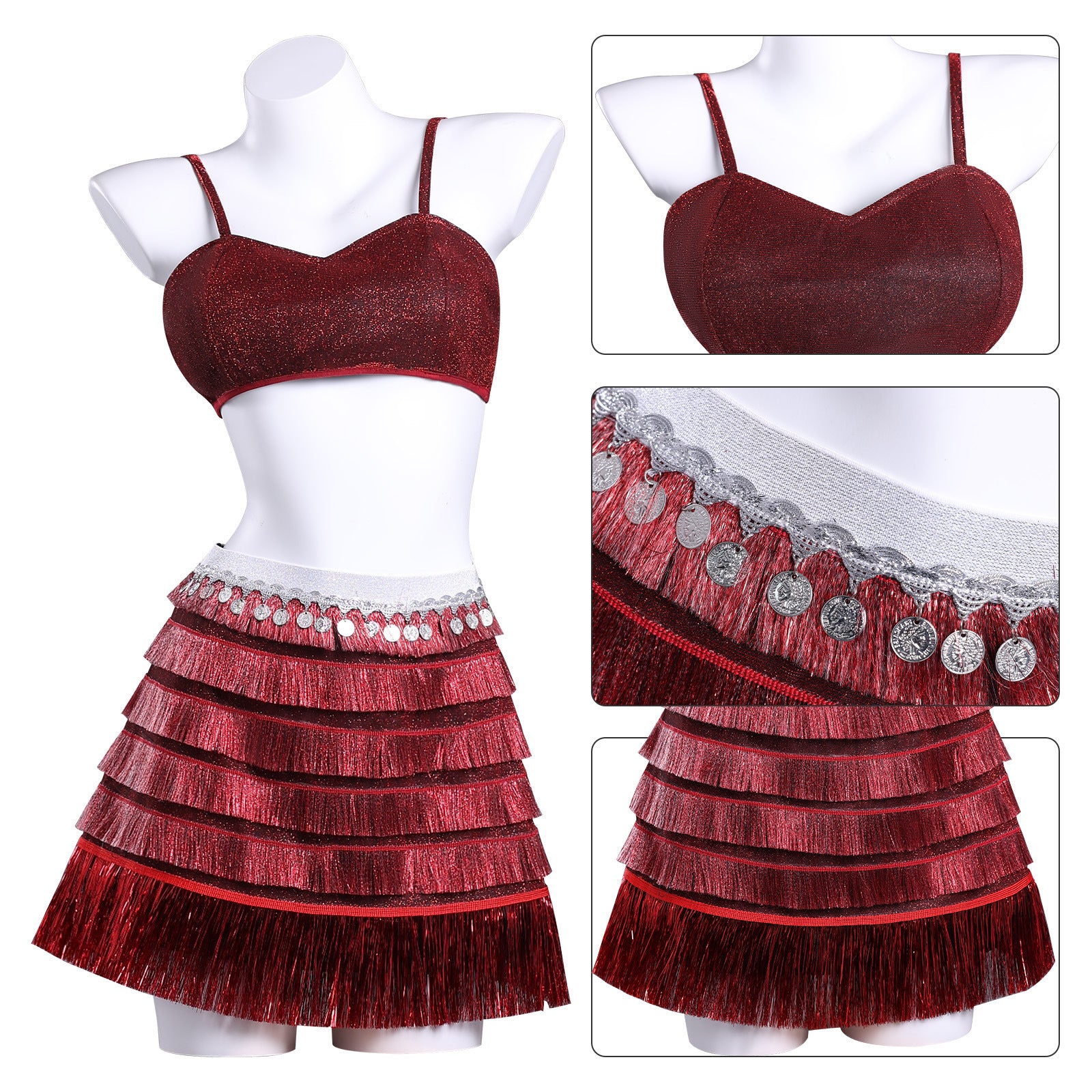 Zoo 2 Non-Mammalians Rise Gazelle Red Stage Cosplay Costumes