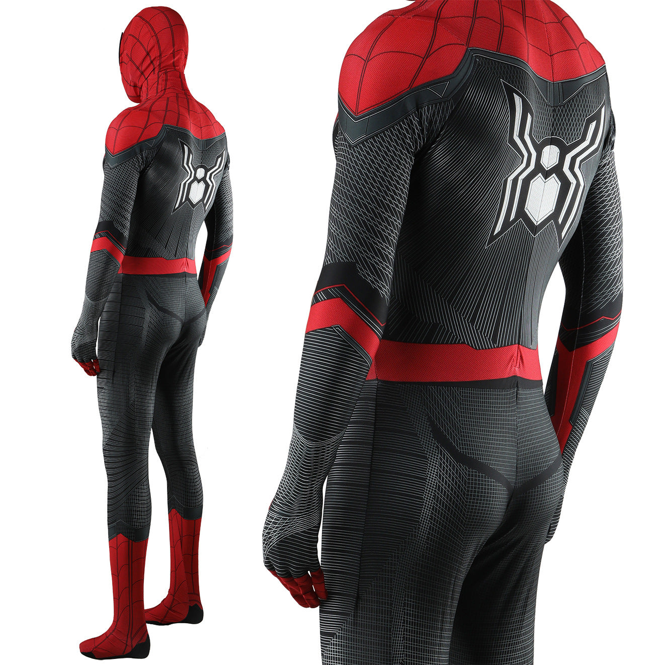 Far From Home Spider-Man Jumpsuits Cosplay Costume Kids Adult Halloween Bodysuit - coscrew