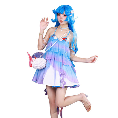 Honor of Kings Dolia Mermaid Full Set Cosplay Costume