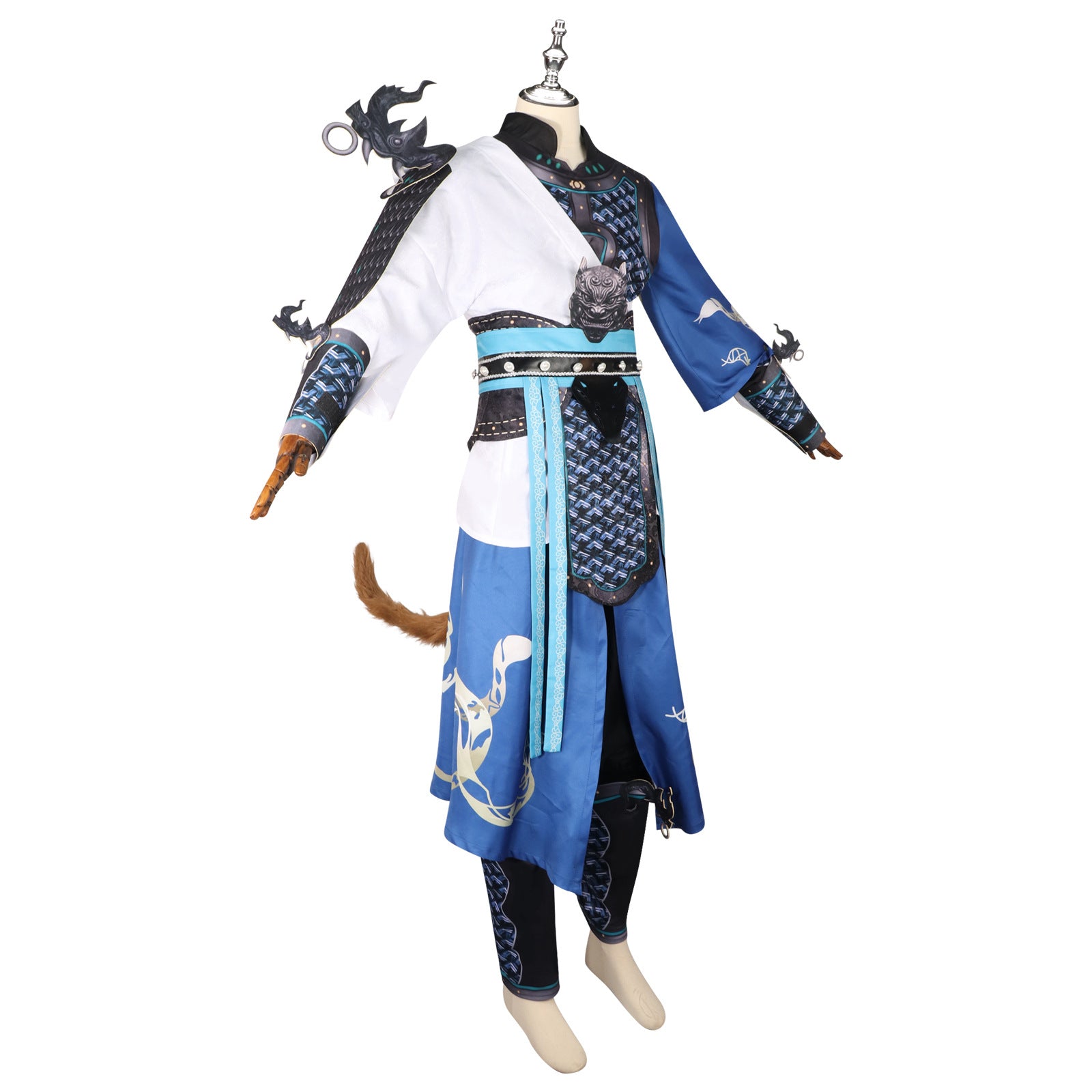 Black Myth Wukong Qitian Great Sage Armor Full Set Cosplay Costumes