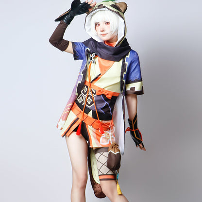 Genshin Impact Sayu Adult Full Set Cosplay Costume