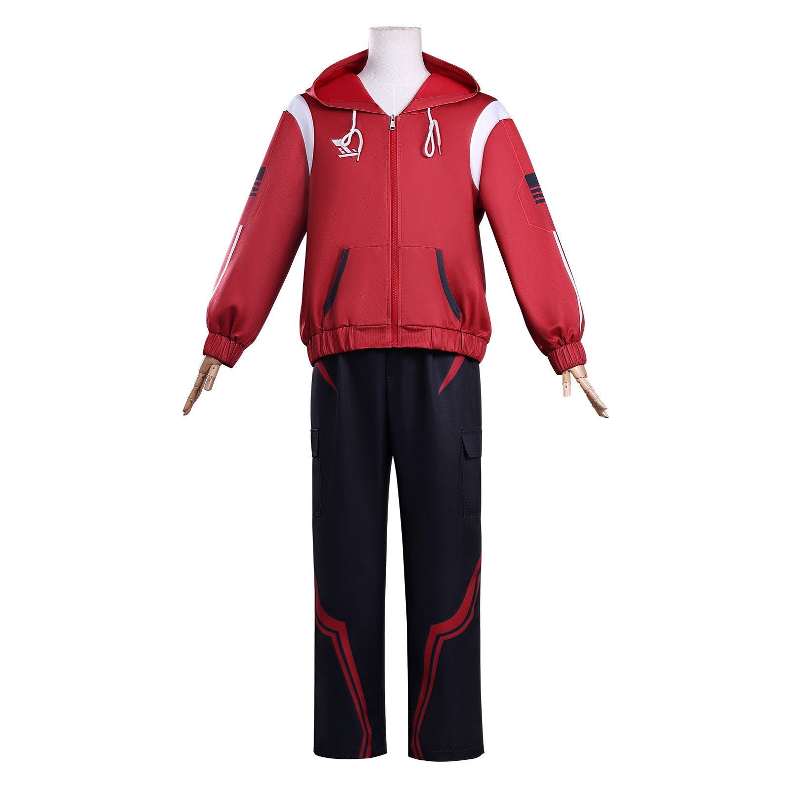 Naraka: Bladepoint Lin Qiye Red Jacket Fullset Cosplay Costumes