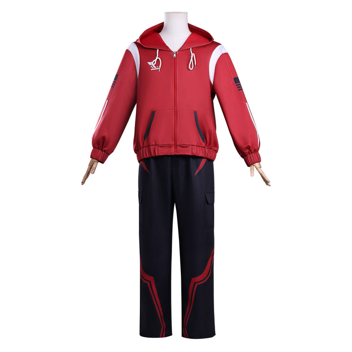 Naraka: Bladepoint Lin Qiye Red Jacket Fullset Cosplay Costumes