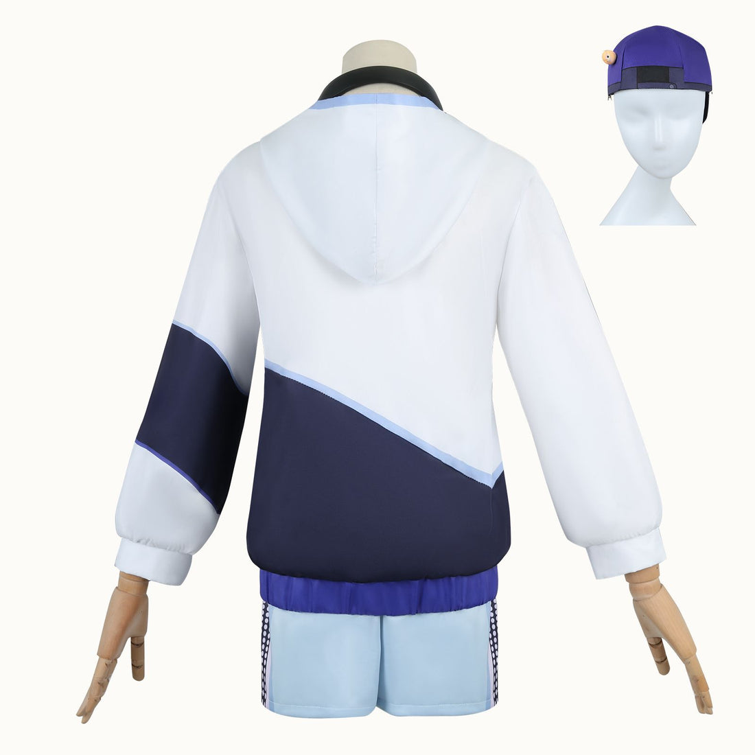 Game Genshin Impact ANTA X Qiqi Jacket Fullset Cosplay Costumes