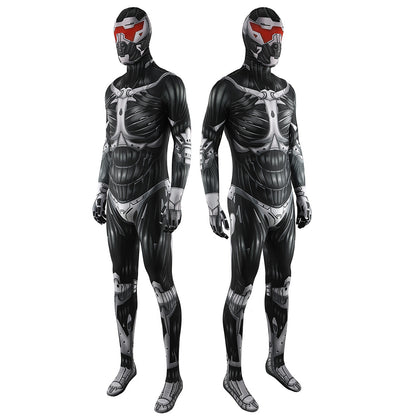 Game Crysis 3 Prophet Jumpsuits Cosplay Costume Kids Adult Halloween Bodysuit - coscrew