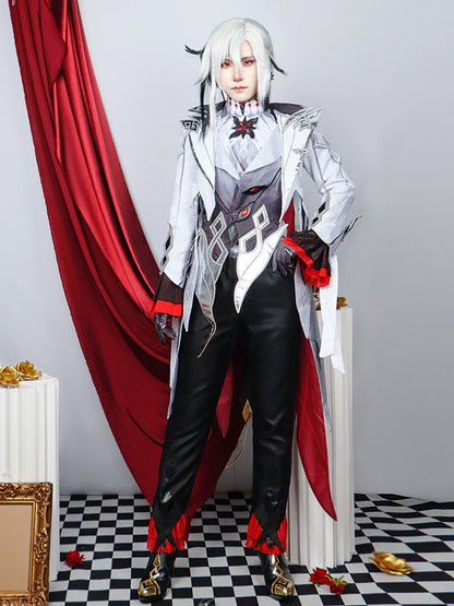 Genshin Impact The Knave Arlecchino Full Set Cosplay Costume