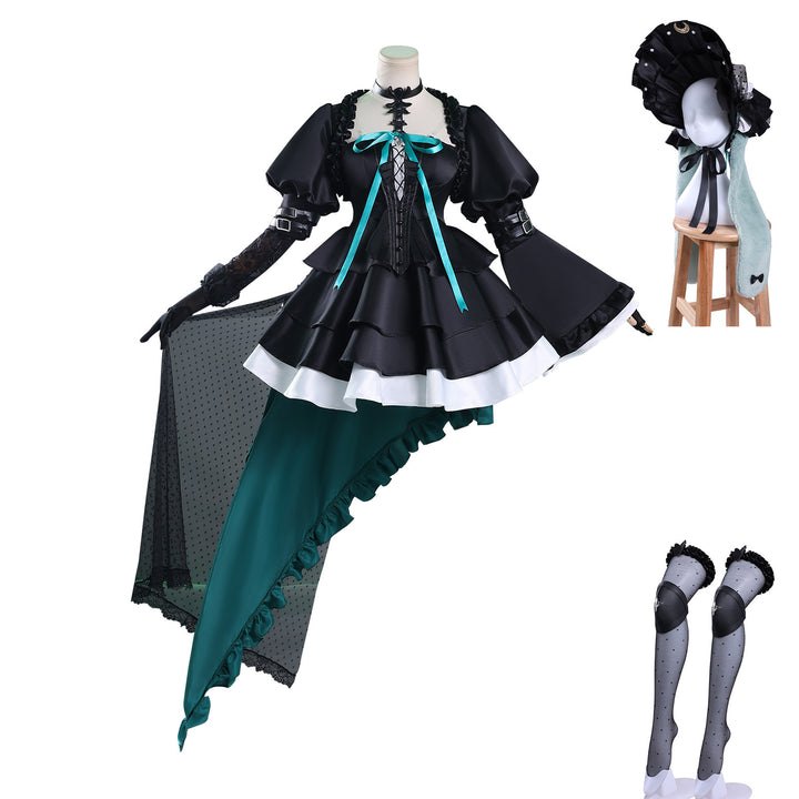 Game Arknights Wakaba Mutsumi X Ave Mujica Mortis Cosplay Costumes