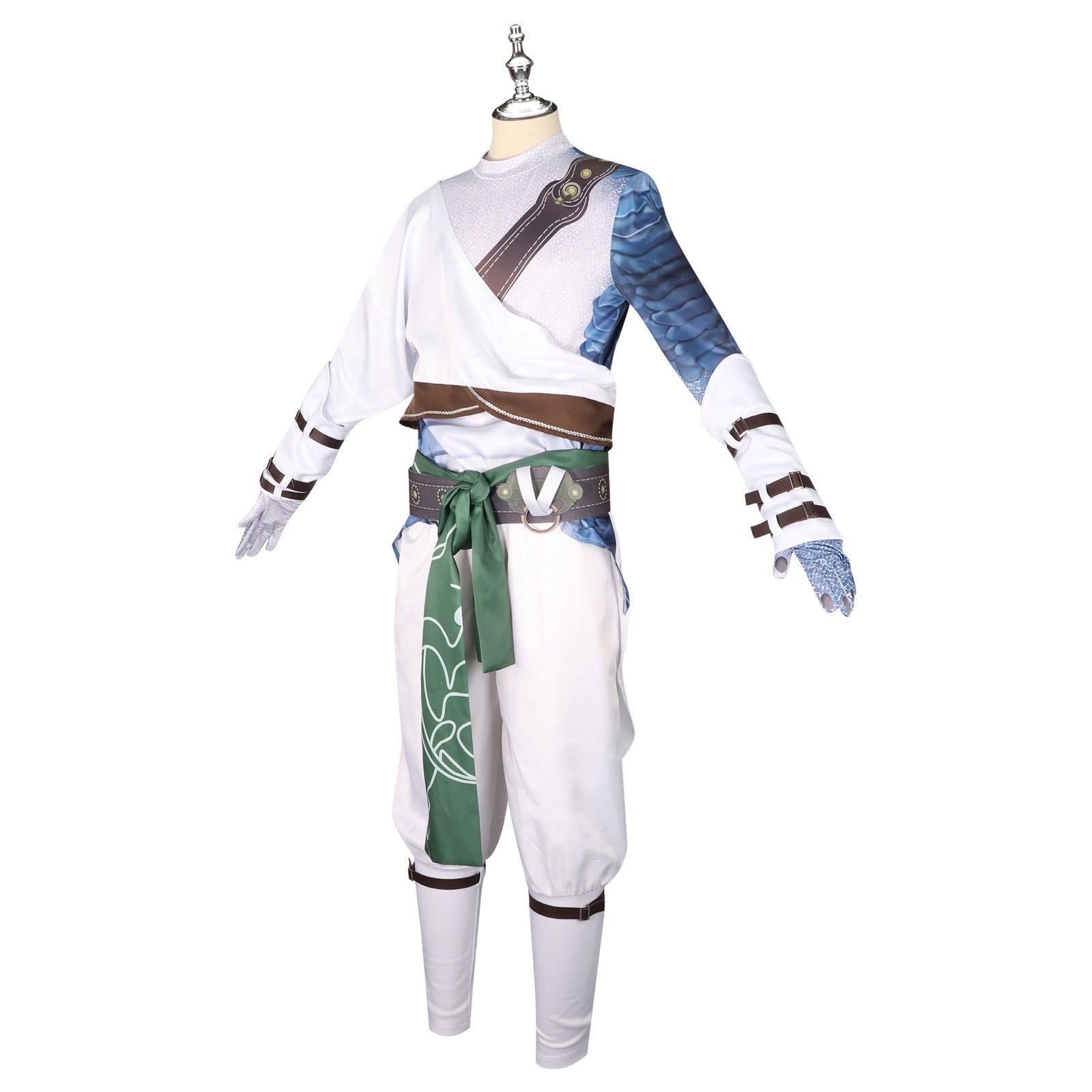 Black Myth Wukong Black Wind Mountain White Xiushi Full Set Cosplay Costumes