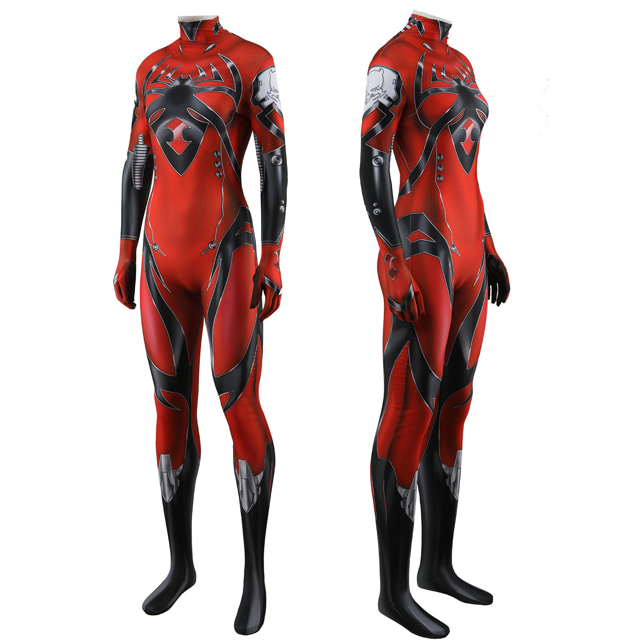 blood widow spider woman spiderman jumpsuits costume kids adult halloween bodysuit