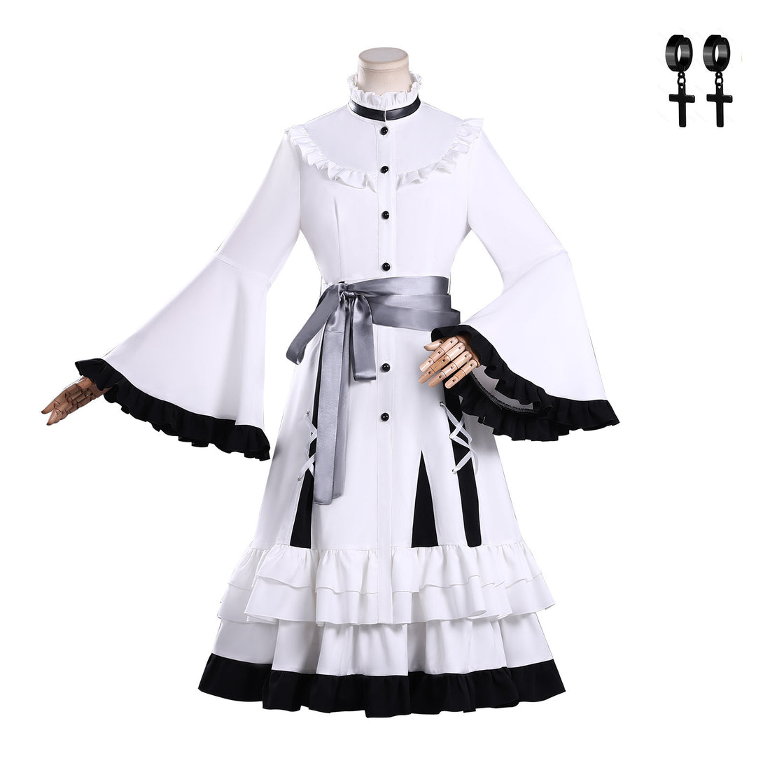 Magical Girl Witch Trials Hikami Meruru Full Set Cosplay Costumes