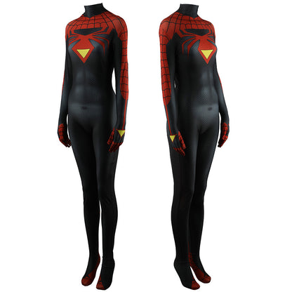 Spider-Woman Spiderman Jumpsuits Cosplay Costume Kids Adult Halloween Bodysuit - coscrew