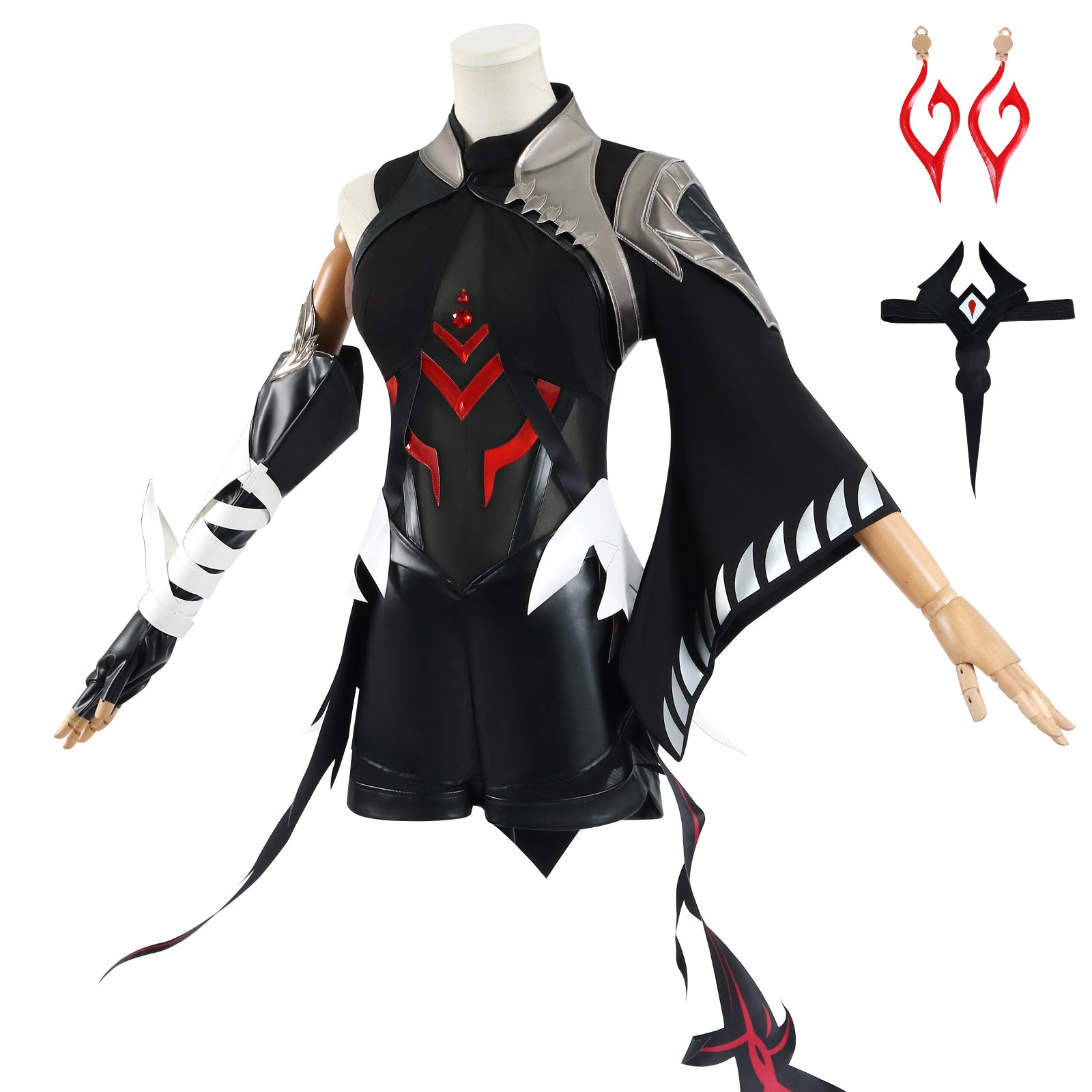 Game Honor of Kings Ying Dark Feather Lord Skin Cosplay Costumes